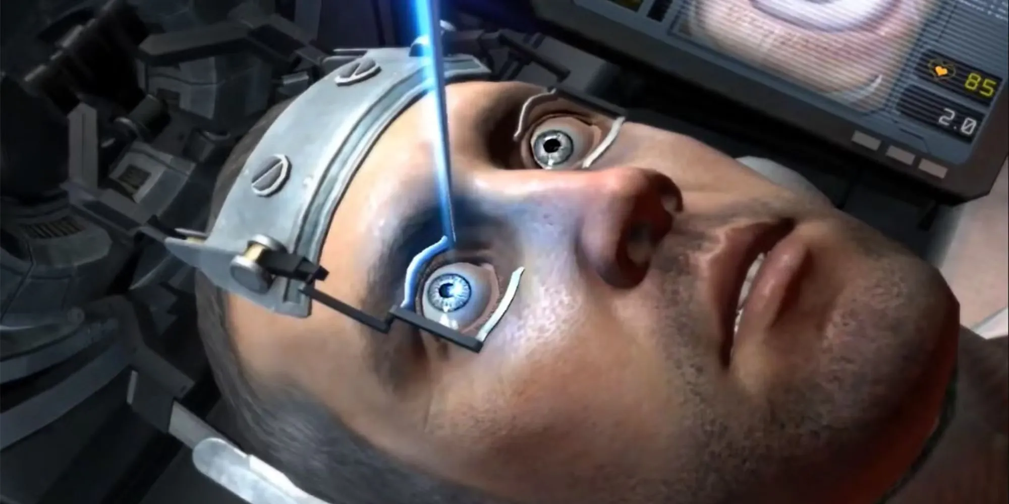 Isaac Clarke trải qua phẫu thuật mắt đầy căng thẳng trong Dead Space 2