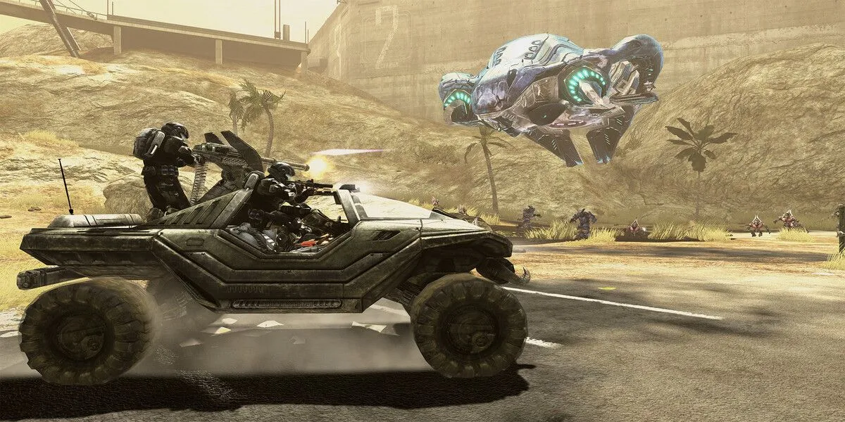 Lính ODST đối đầu với Covenant trong chế độ Firefight của Halo 3: ODST