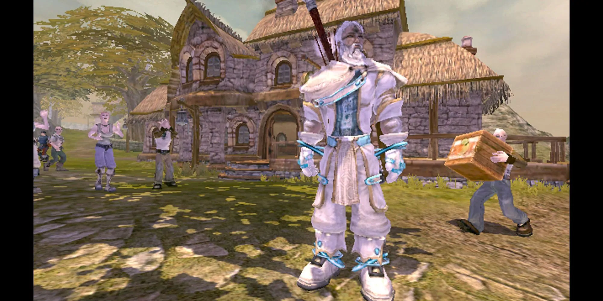 Nhân vật chính và môi trường trong game nhập vai Fable huyền thoại của Xbox