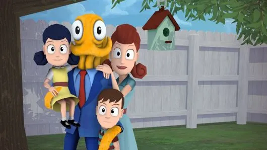 Octodad: Dadliest Catch trên màn hình khởi động game