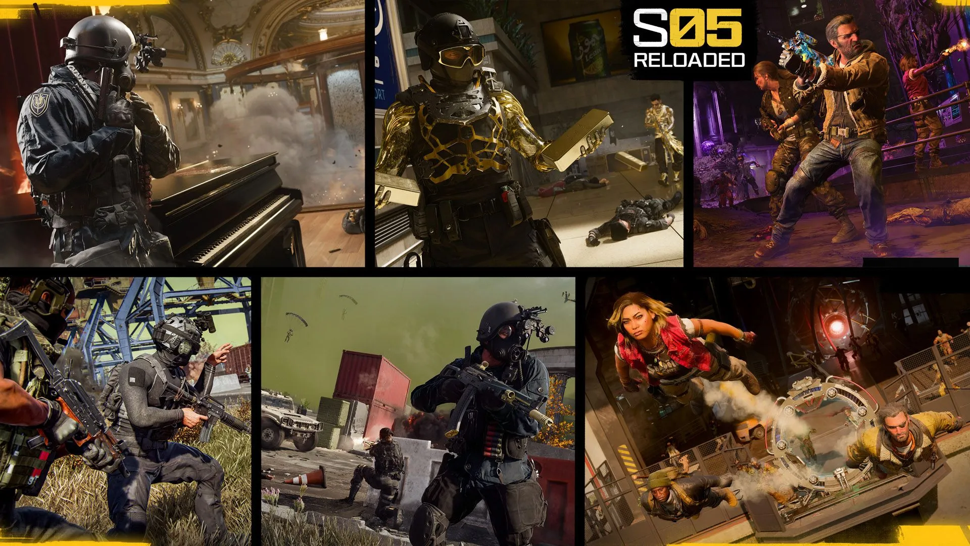 Thông báo sự kiện Black Ops 6 Season 5 Reloaded với gói quà tặng 2XP tokens và Tier Skips hấp dẫn từ Activision