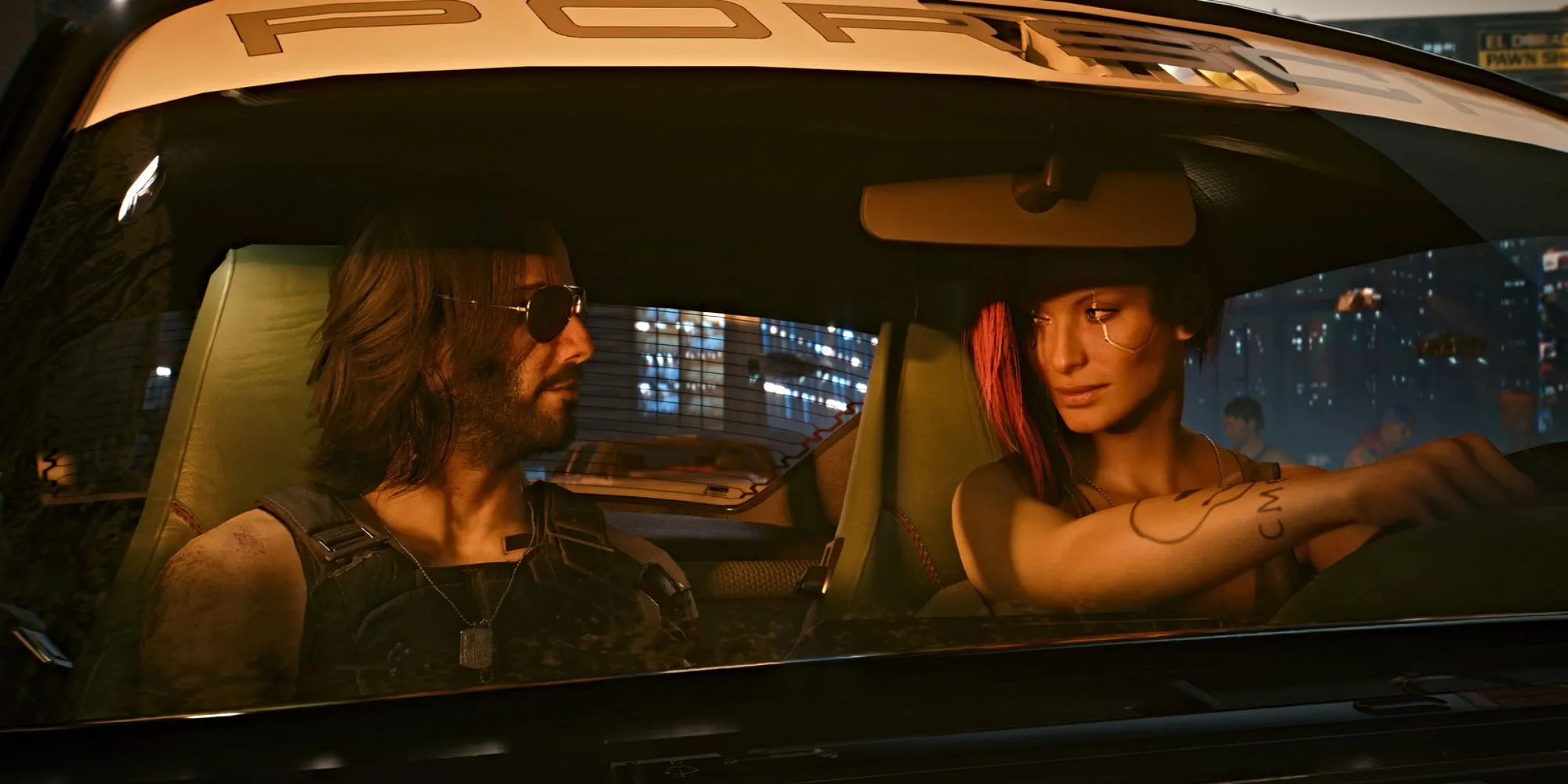Vẻ đẹp lung linh của Night City trong Cyberpunk 2077