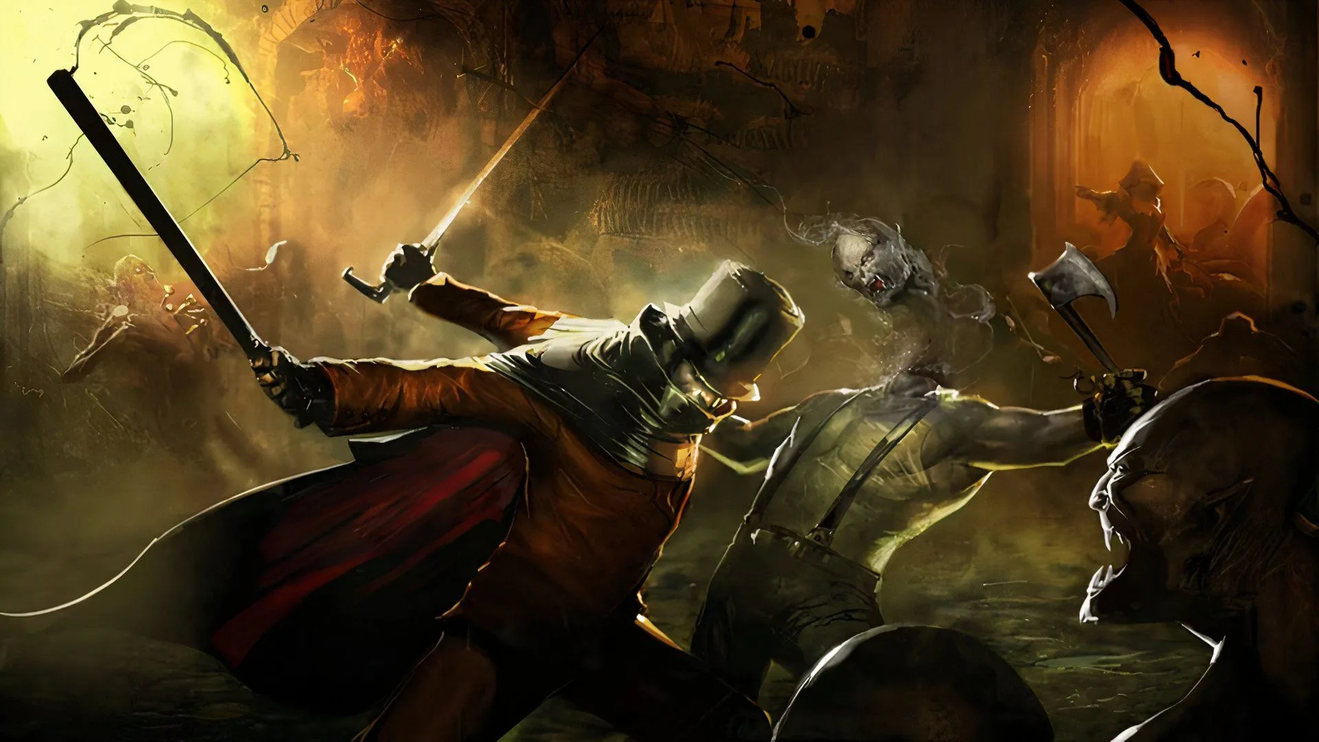 Ý tưởng thiết kế (concept art) cho game The Ripper của Visceral Games