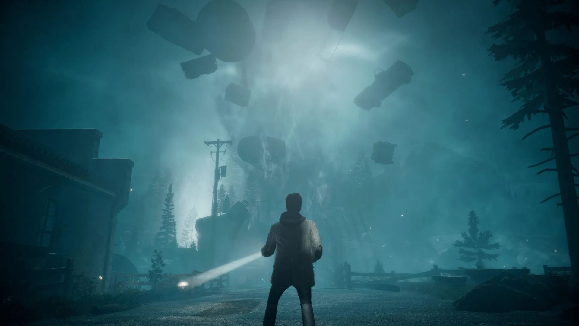 Alan Wake gây ám ảnh bằng không khí nhưng lặp lại về mặt cơ chế kẻ thù