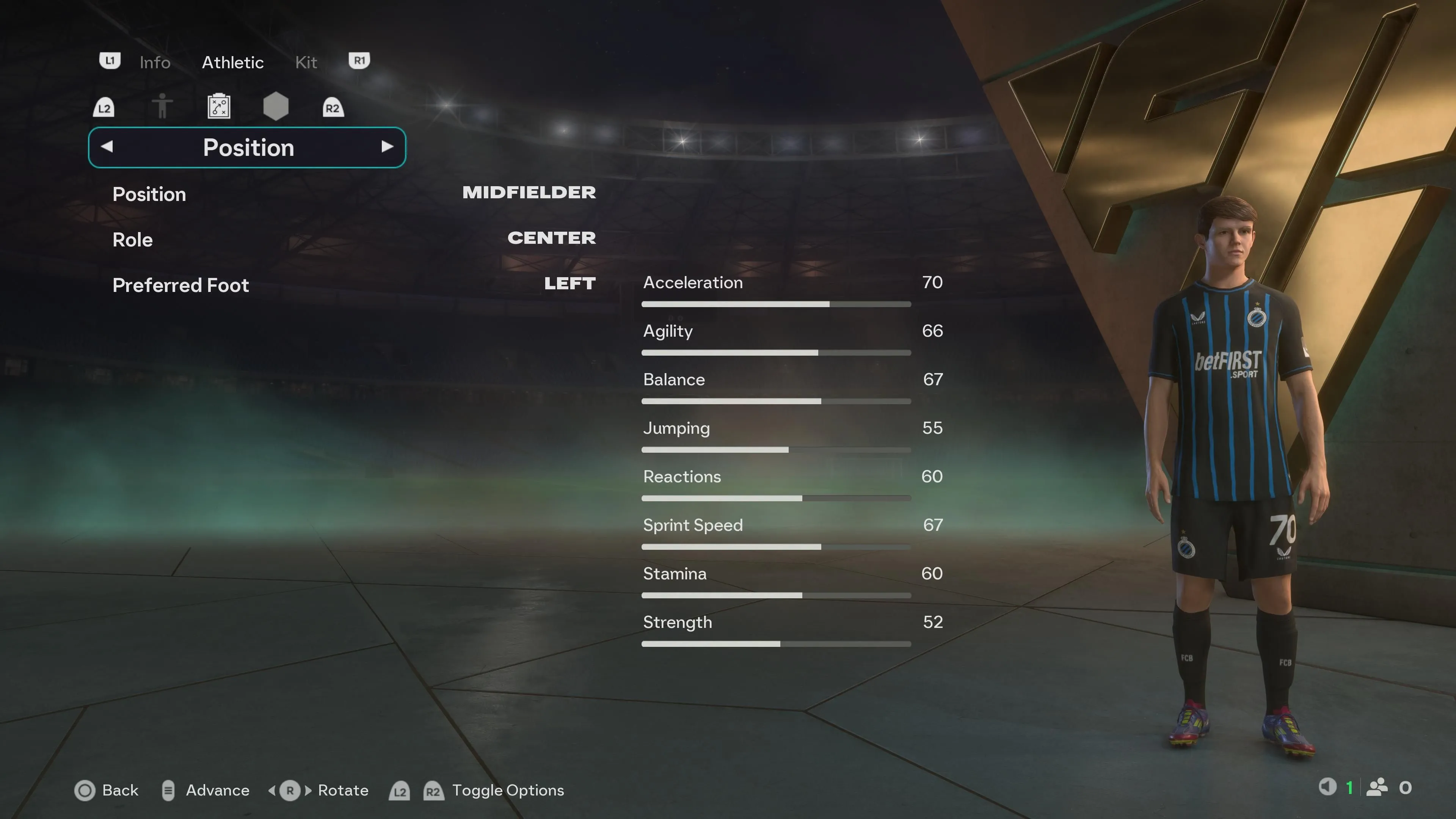 Alejandro Granados - tiền vệ trung tâm chuyền tốt, tiềm năng FC26