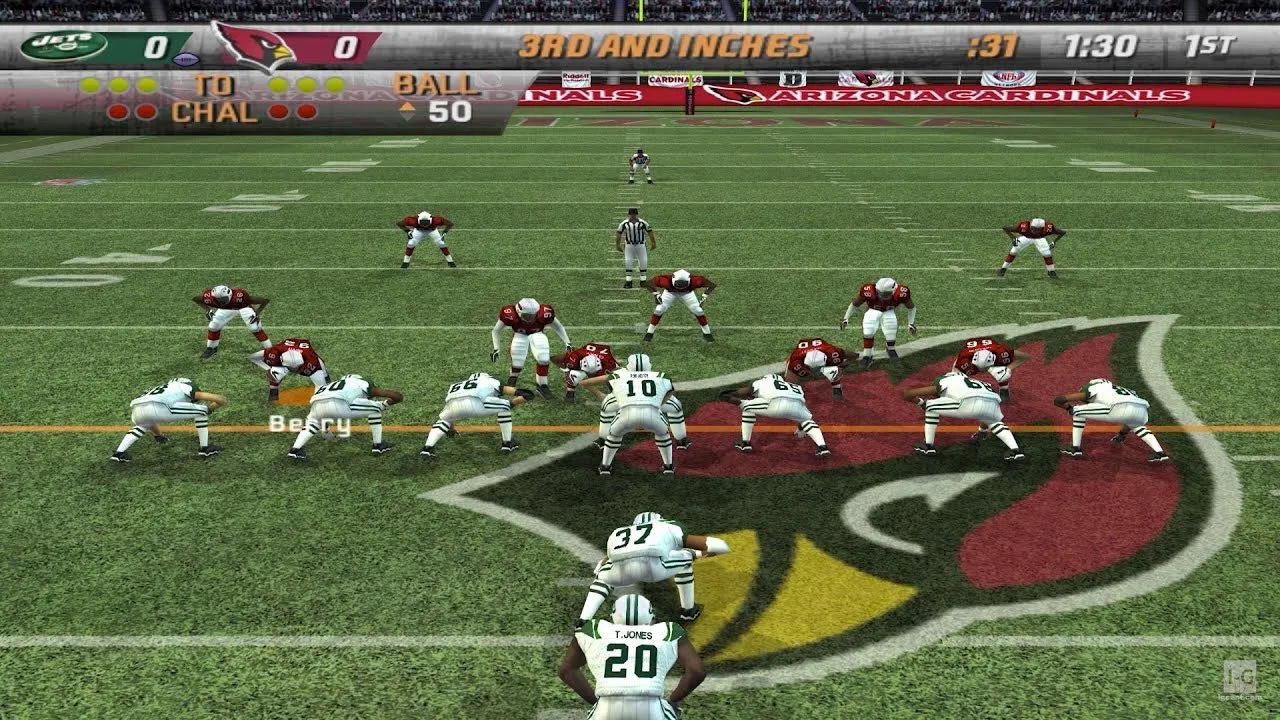 Ảnh bìa Madden NFL 08 trên GameCube, biểu tượng game thể thao Mỹ chuyên nghiệp