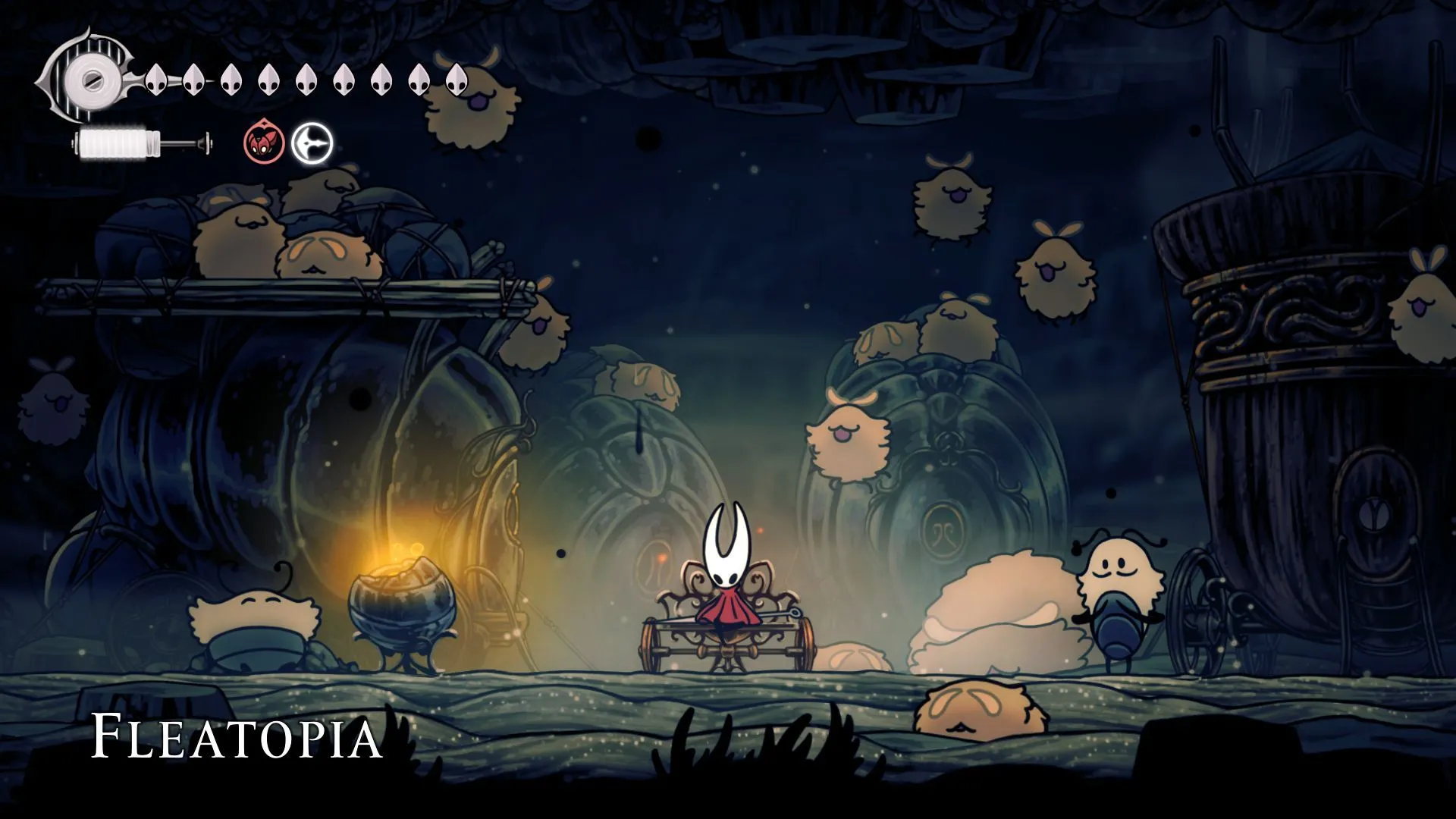 Ảnh: Fleatopia trong Hollow Knight Silksong