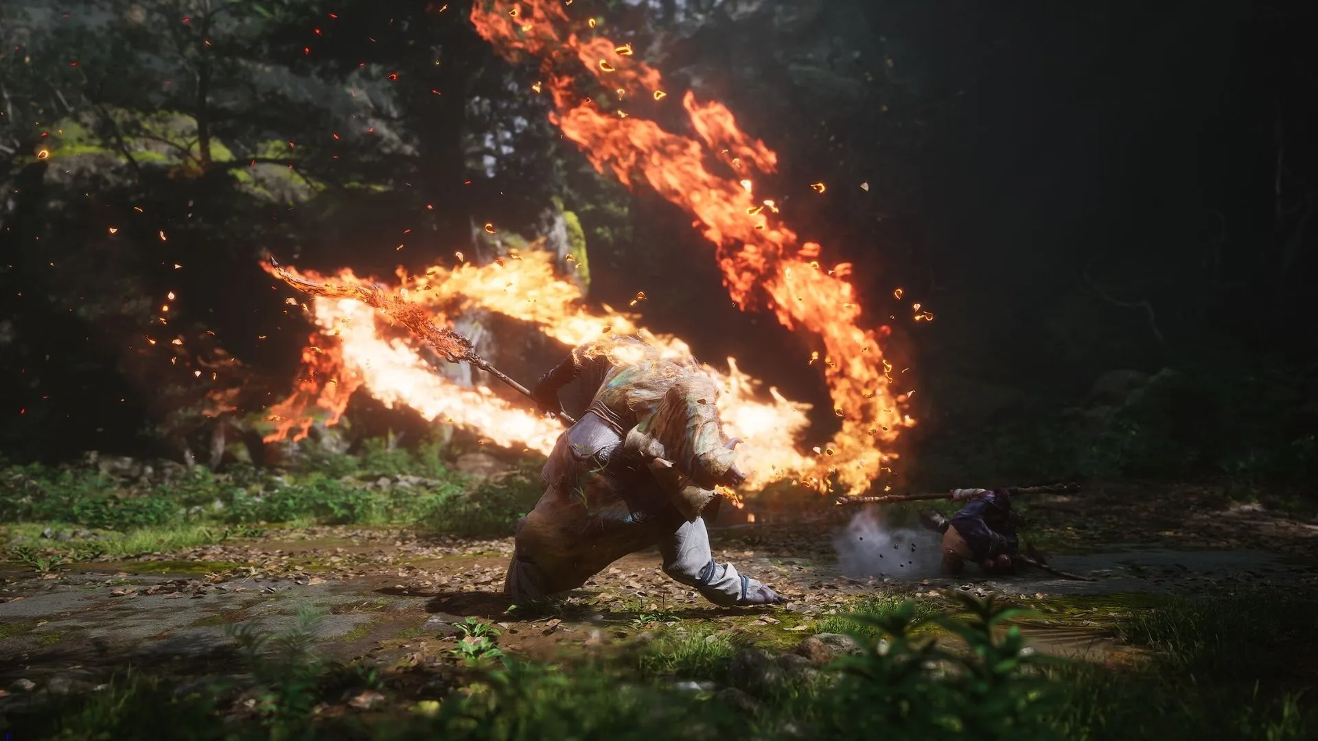 Ảnh gameplay Black Myth Wukong với thông báo cập nhật lớn trên PS5