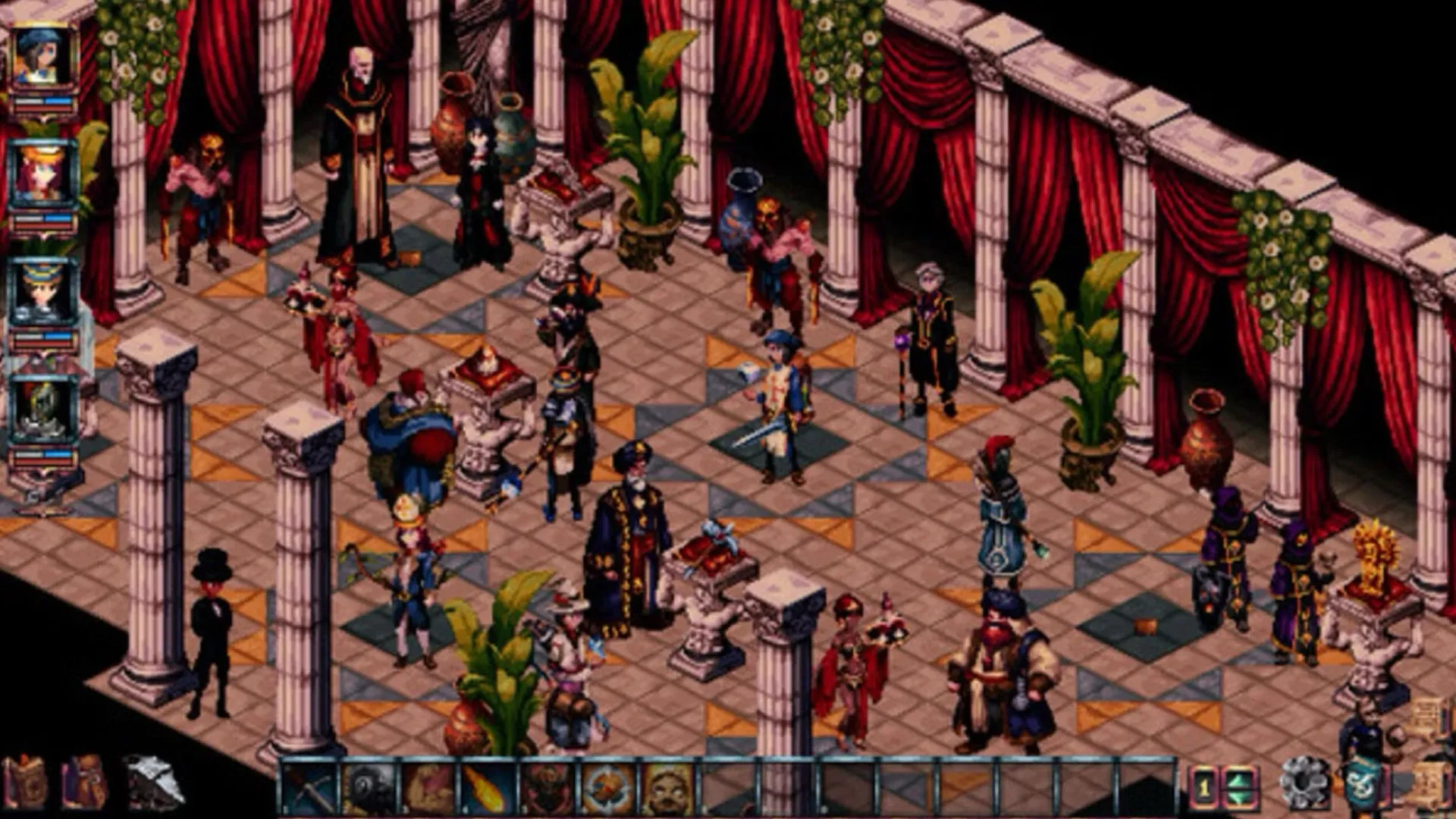 Ảnh Guild Saga: Vanished Worlds, phong cách anime 2D/3D với chiến thuật vị trí