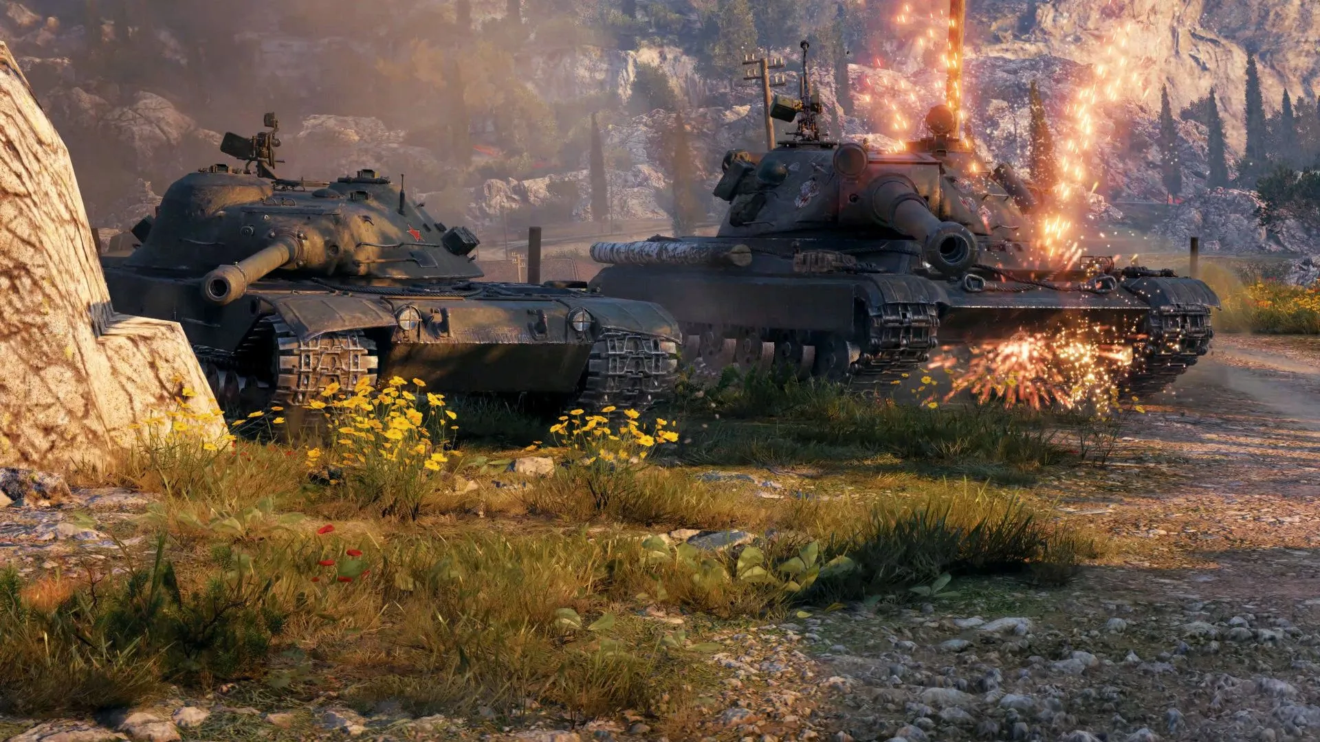 Ảnh in‑game và các xe tăng mới sau cập nhật, hình ảnh báo chí World of Tanks