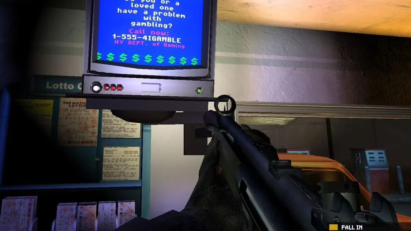 ảnh SWAT 4 minh họa hành động đột nhập, nhấn mạnh yêu tố căng thẳng và chiến thuật phòng ngự