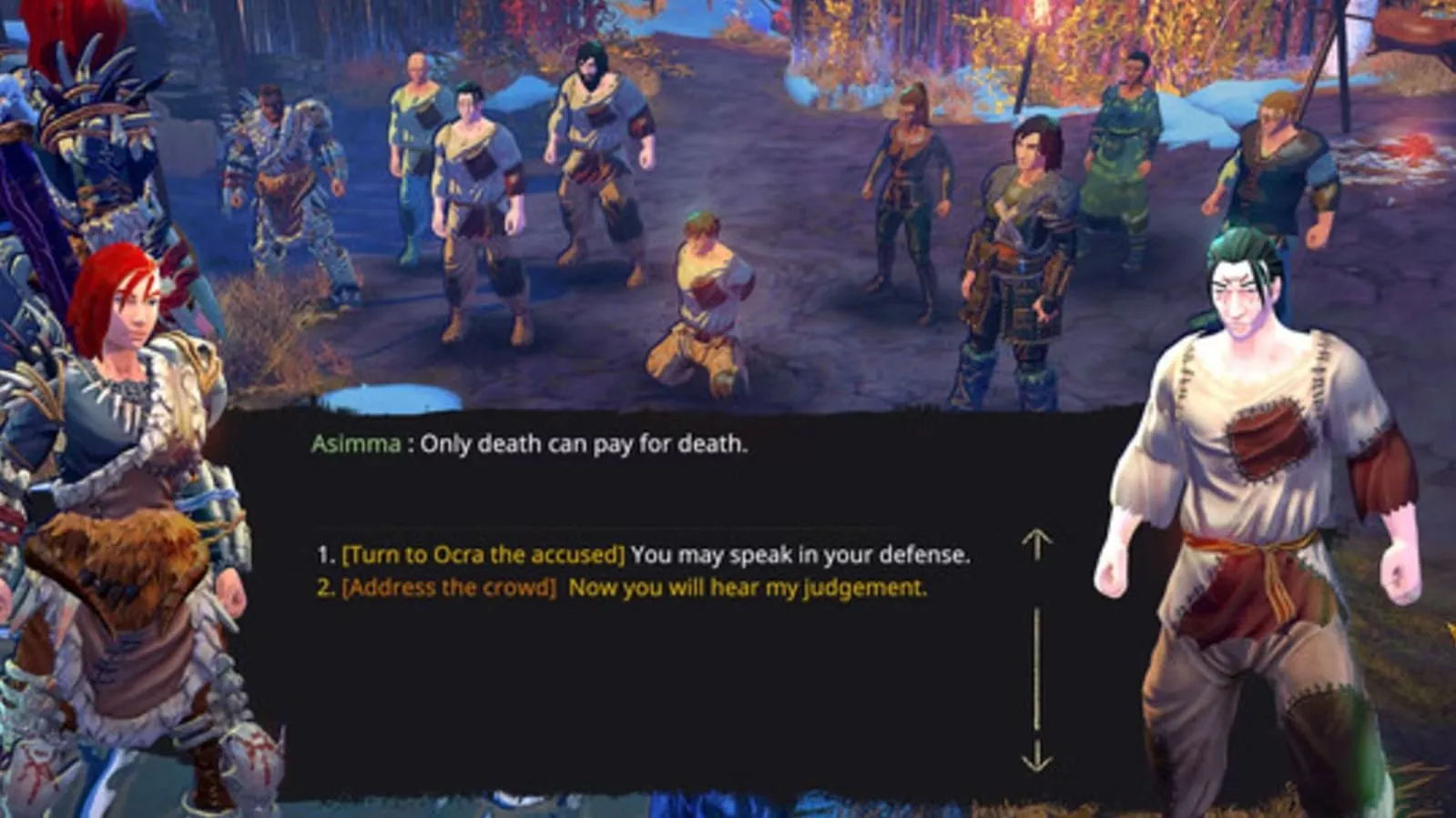 Ảnh The Way of Wrath, hình ảnh lãnh đạo bộ lạc và quyết định sinh tồn trong thế giới đồ đồng