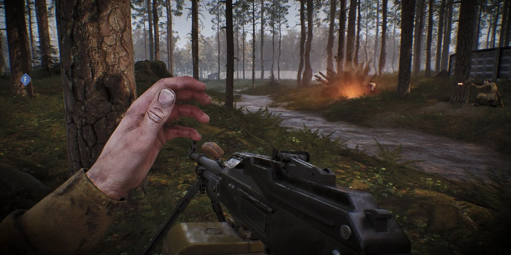 Ảnh trailer demo '83 tại Steam Next Fest, cảnh chiến trường 40v40 năm 1983