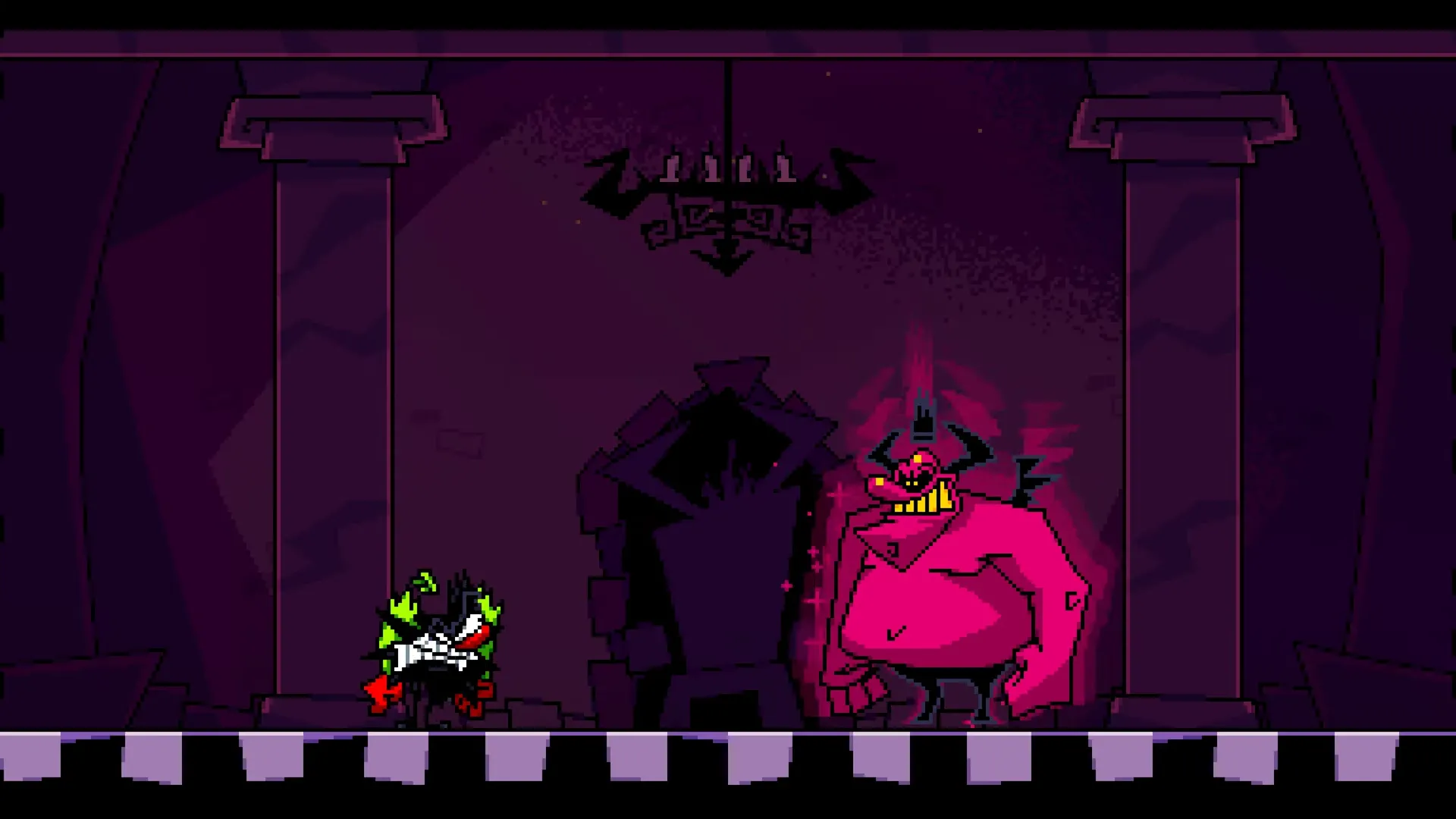 Anton confronts Satan in Antonblast