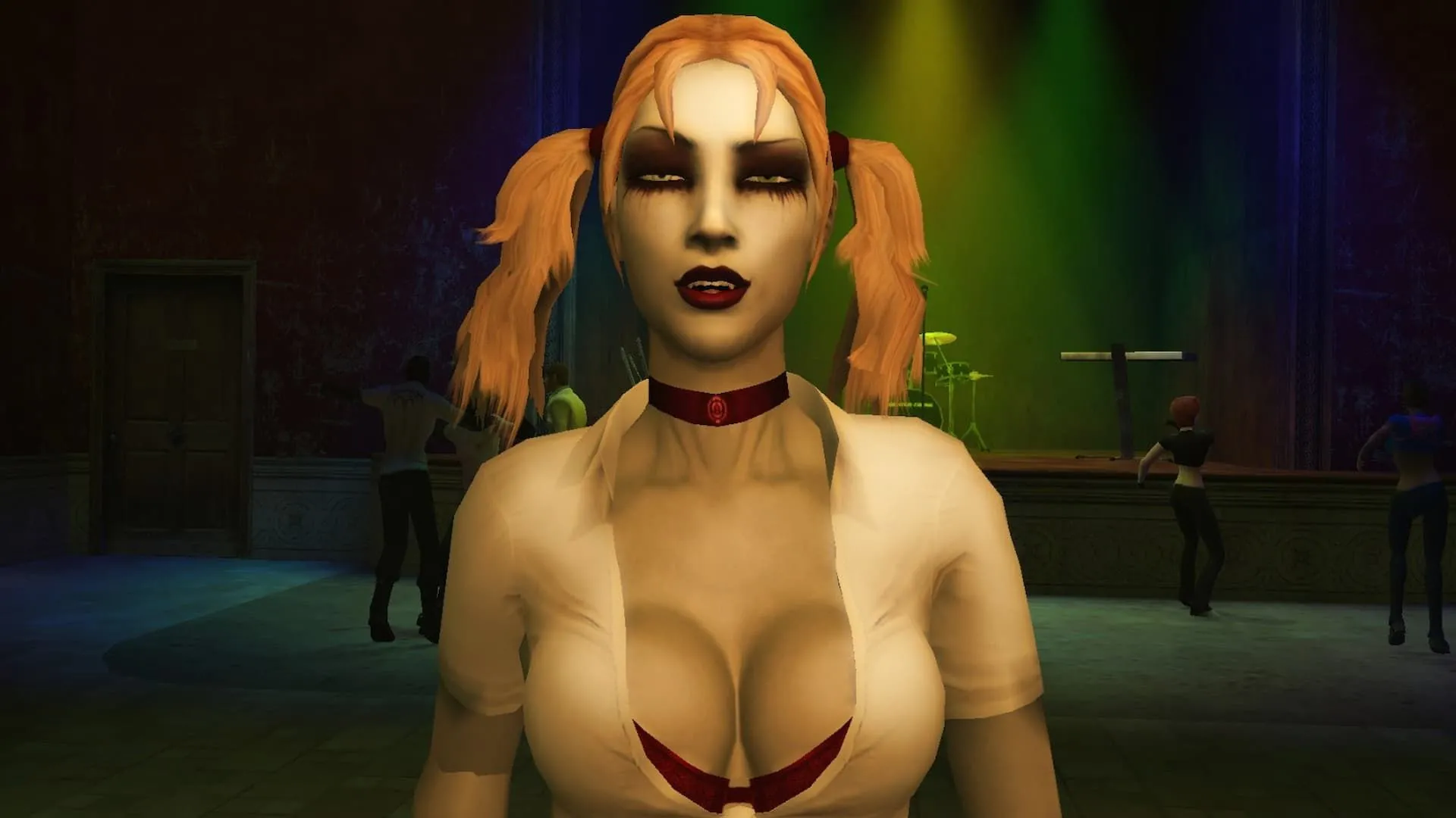 Áp phích Jeanette và bối cảnh nightclub của dòng Bloodlines trong ký ức cộng đồng