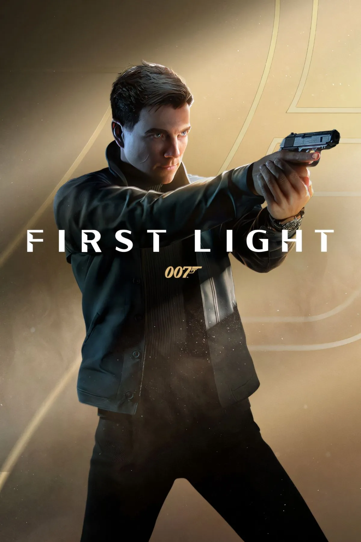 Artwork bìa trang giới thiệu 007 First Light — phong cách thiết kế nhân vật và tông màu