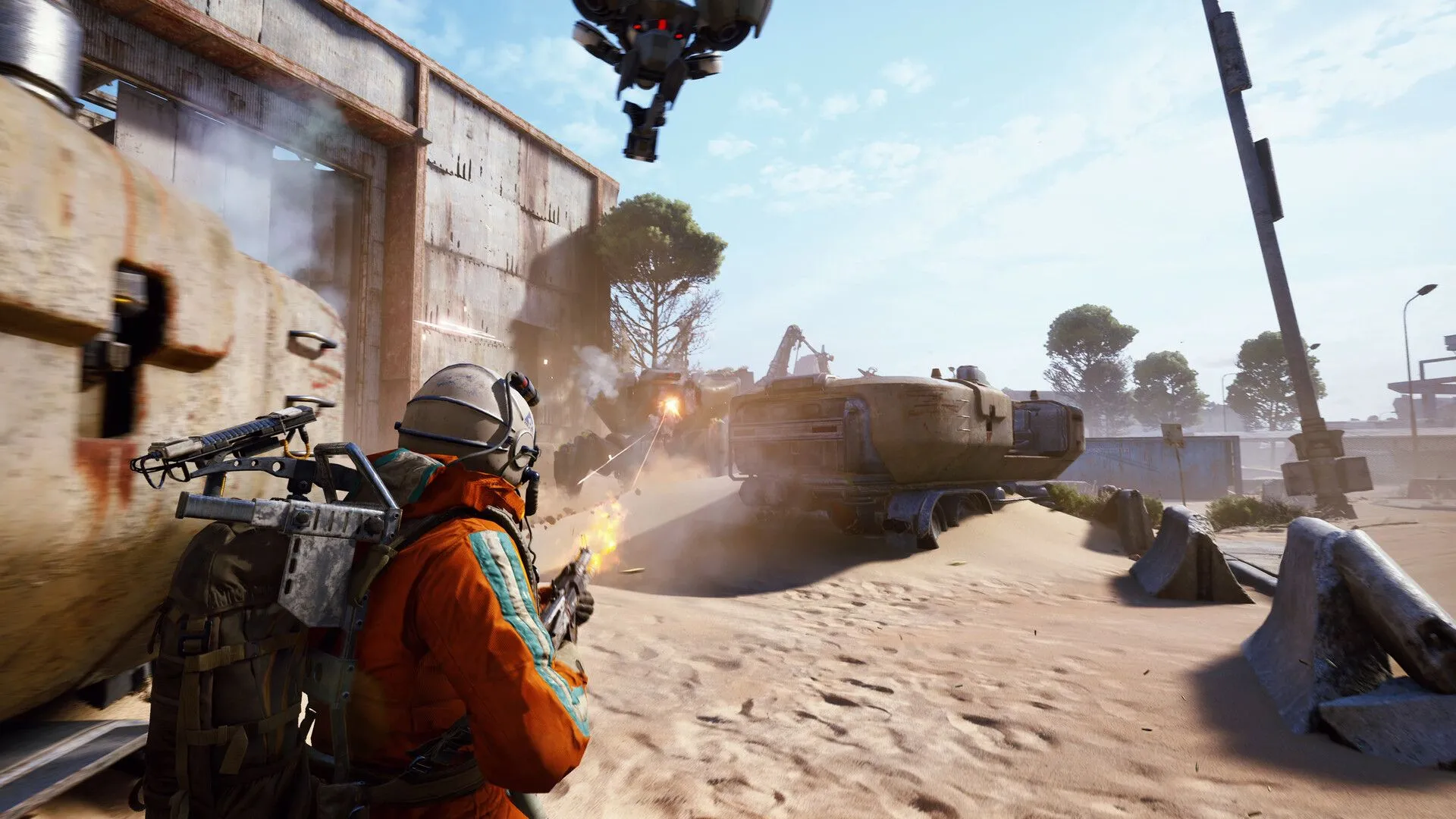 Bản đồ Dam Battlegrounds trong ARC Raiders — hình ảnh sự kiện Server Slam 2025