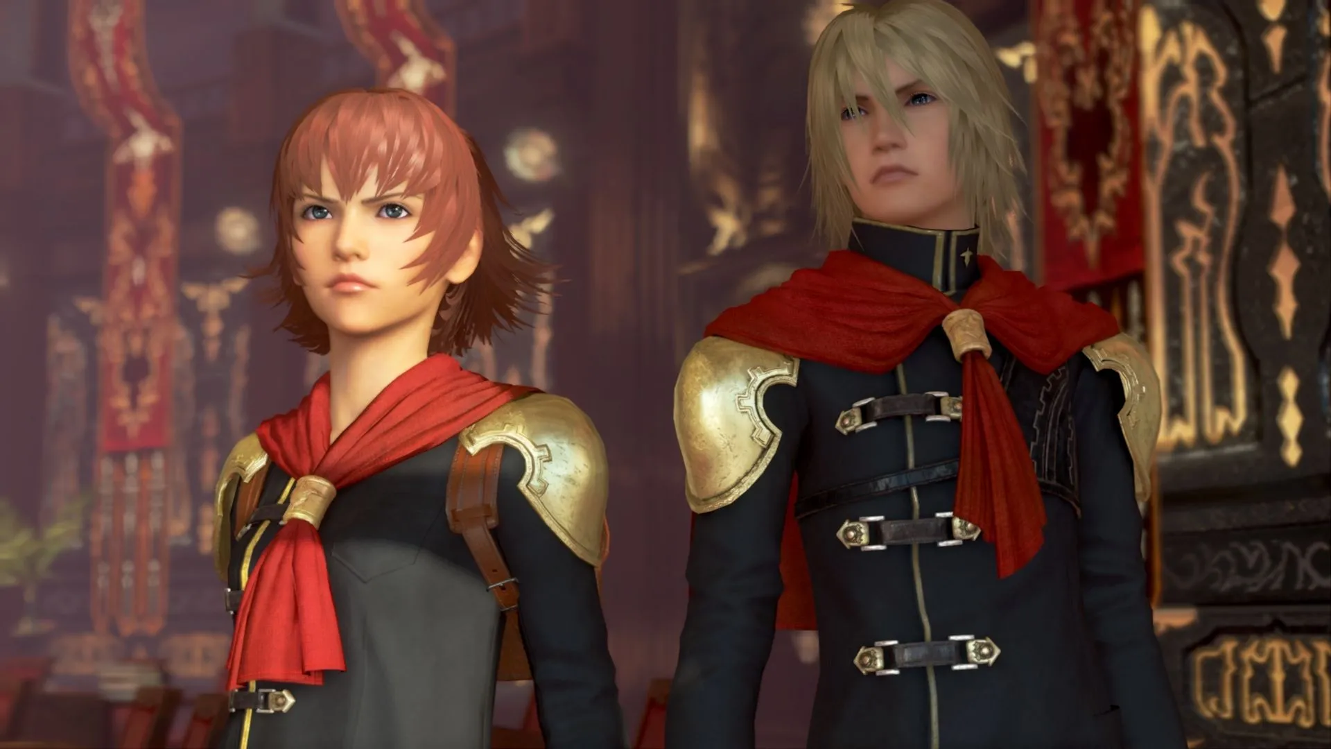 Bầu không khí chiến tranh và tông tối của Final Fantasy Type-0, thể hiện Class Zero trong hành động