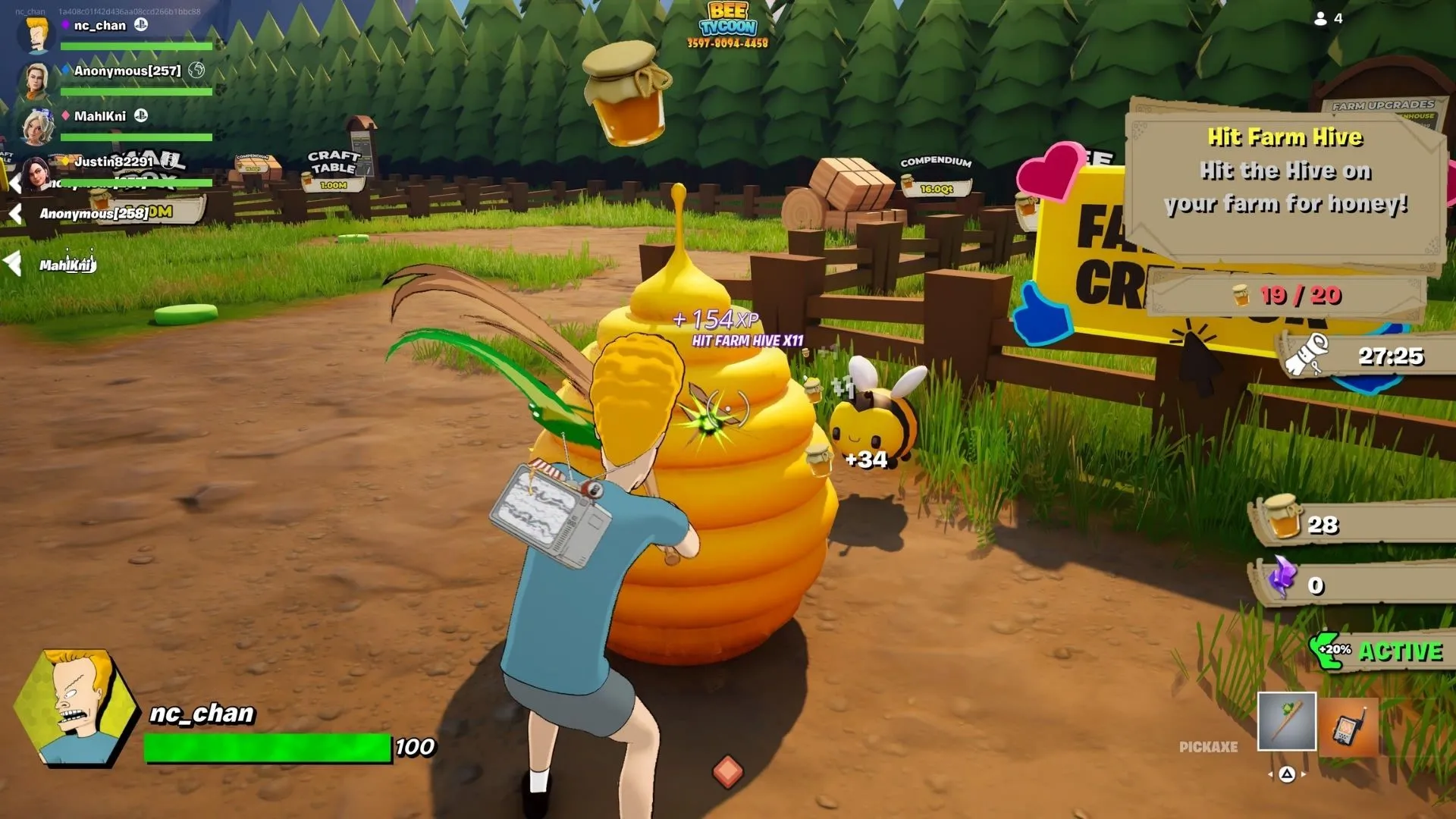 Bee Tycoon - tycoon chủ đề nuôi ong, gameplay hợp tác và cạnh tranh nhẹ