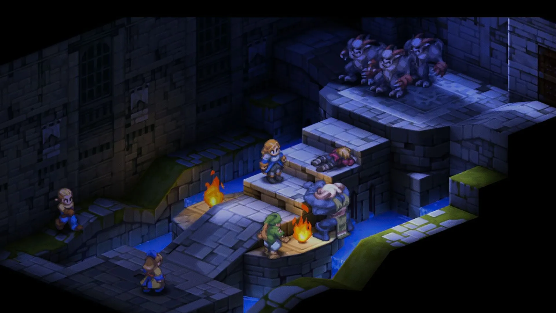 Belias trong trận đấu của Final Fantasy Tactics: The Ivalice Chronicles