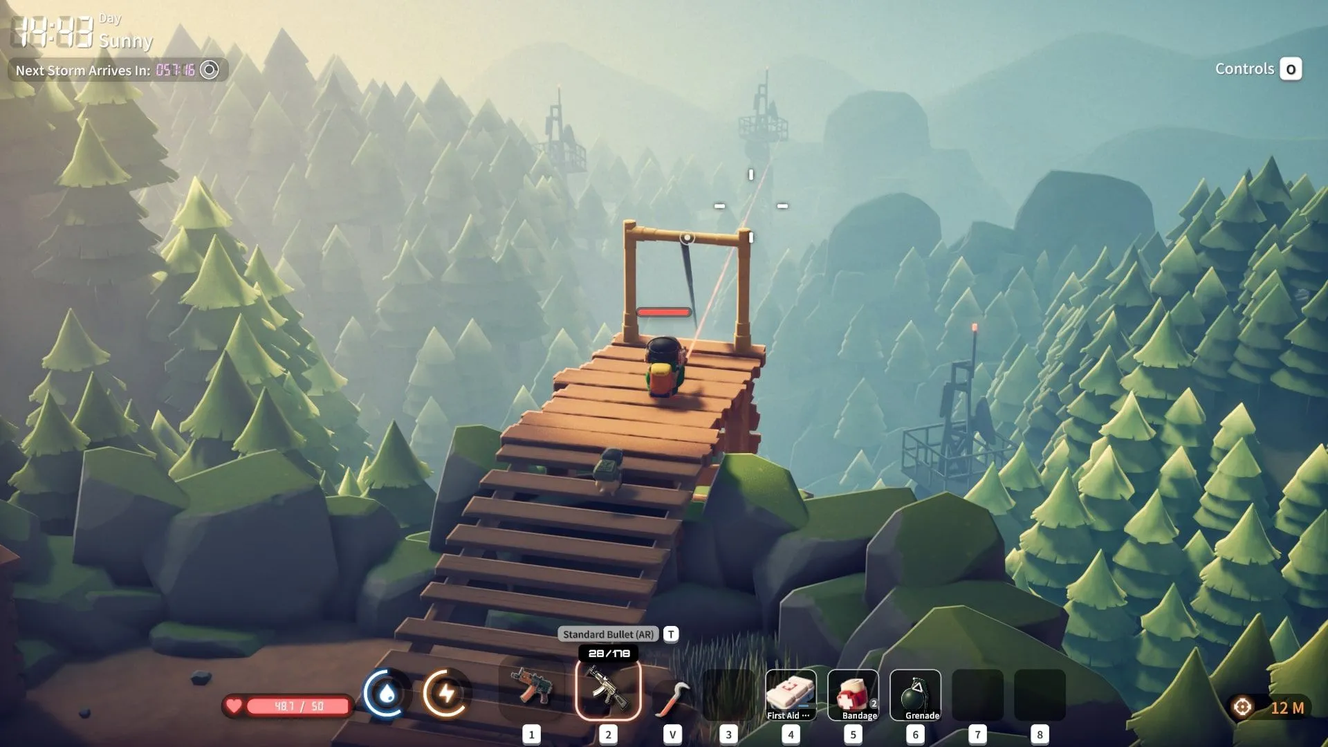 Bìa Escape From Duckov với phong cách hoạt họa vịt và giao diện cửa hàng Steam