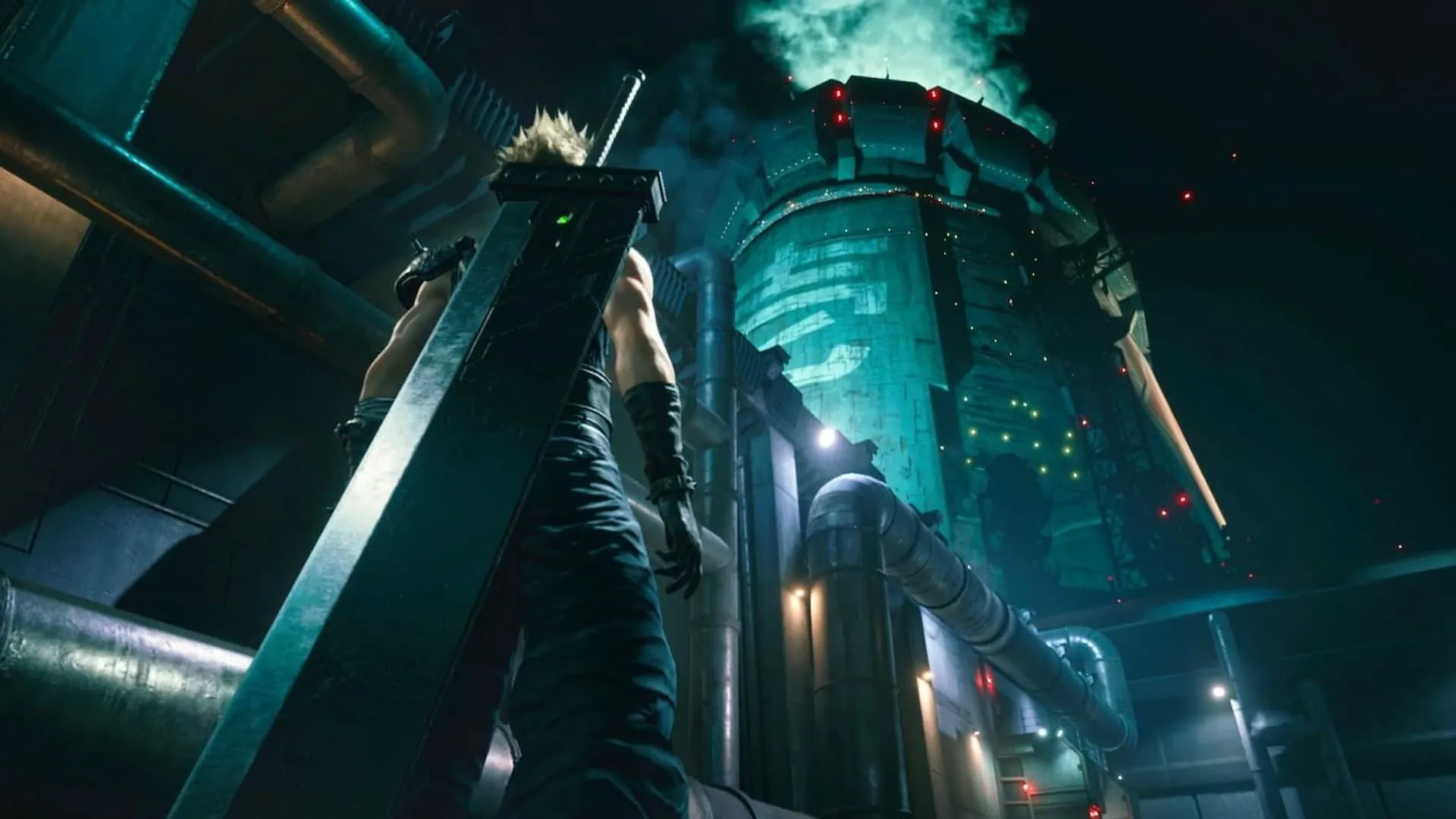 Bìa Final Fantasy VII Remake Midgar Mako Reactor minh họa vấn đề game key card và lưu trữ Switch 2