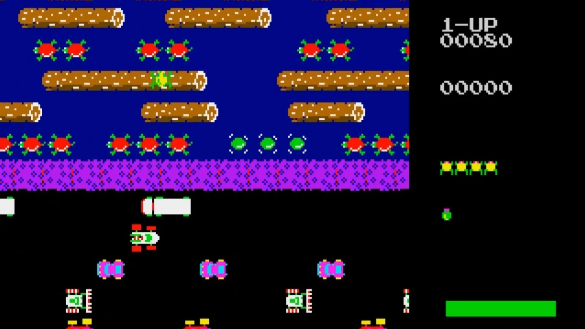 Bìa Frogger trên Sega Genesis, biểu tượng trò chơi arcade kinh điển