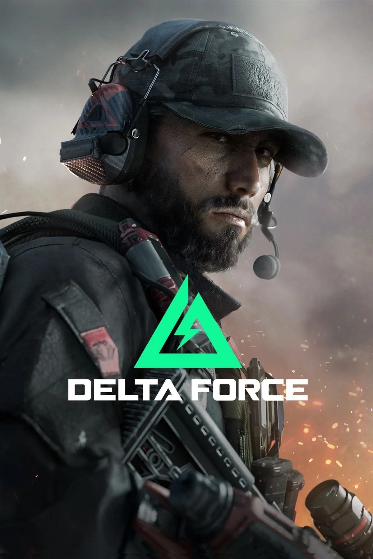 Bìa quảng bá Delta Force cho phiên bản console và PC