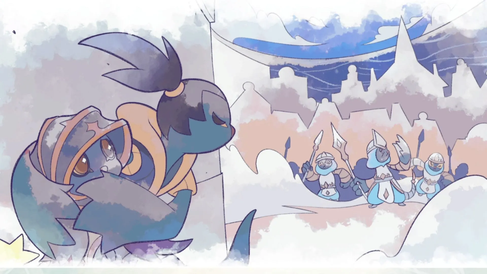 Bìa tóm tắt cốt truyện với sương đỏ Loneliness