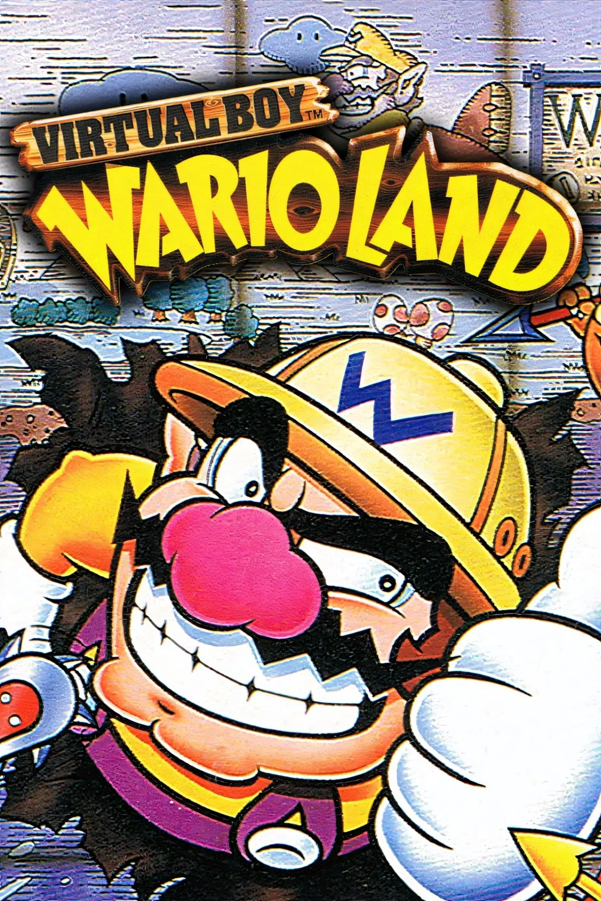Bìa Virtual Boy Wario Land, tựa game nổi bật trong đợt phát hành
