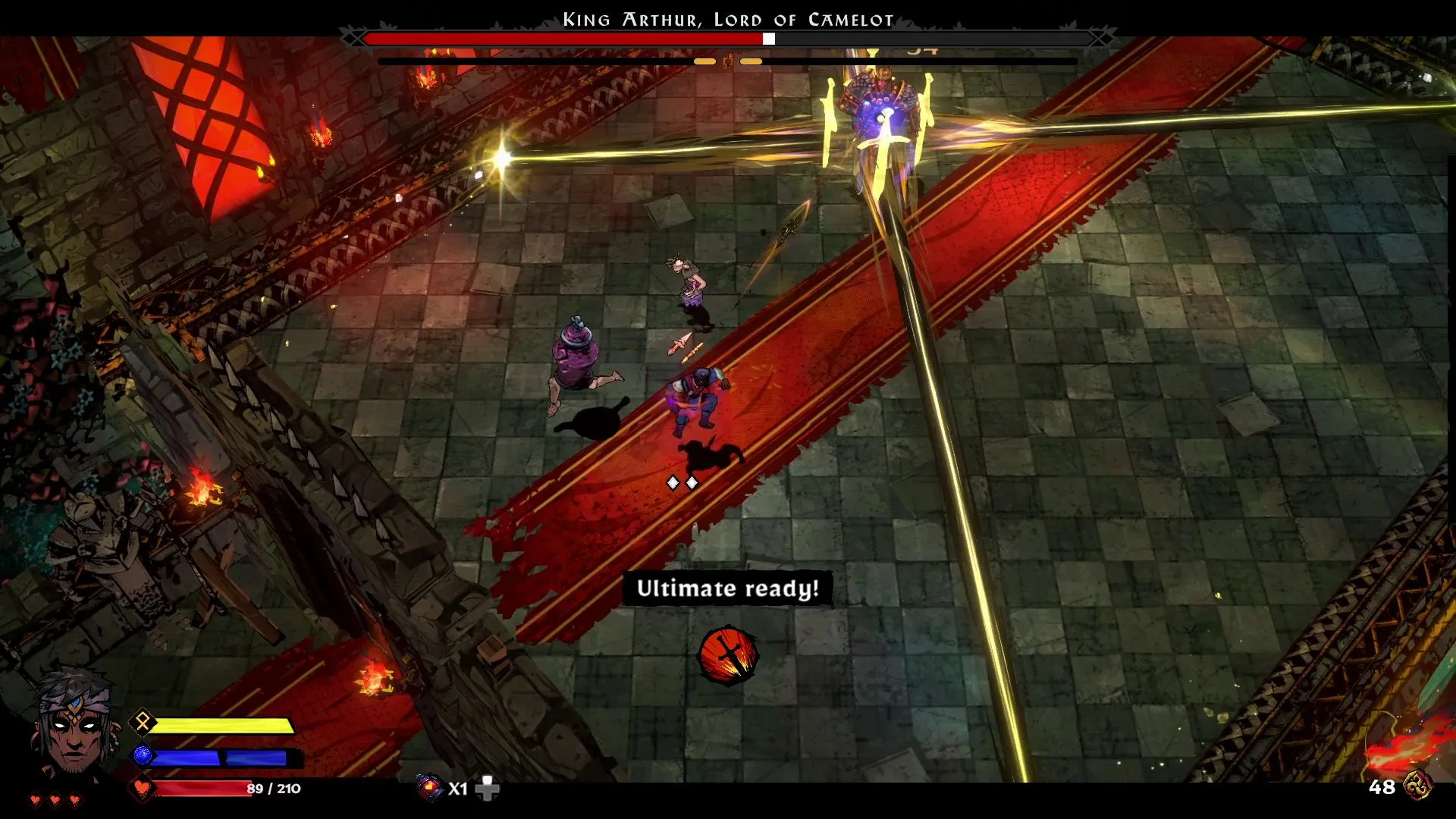 Biến hóa upgrades và phép khiến mỗi run trong Sworn khác nhau về chiến lược