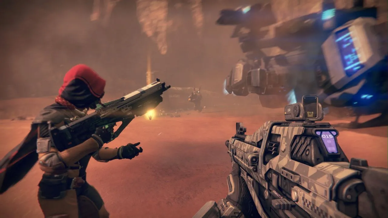 Bối cảnh hành tinh và Guardian trong Destiny thể hiện PvE phong phú