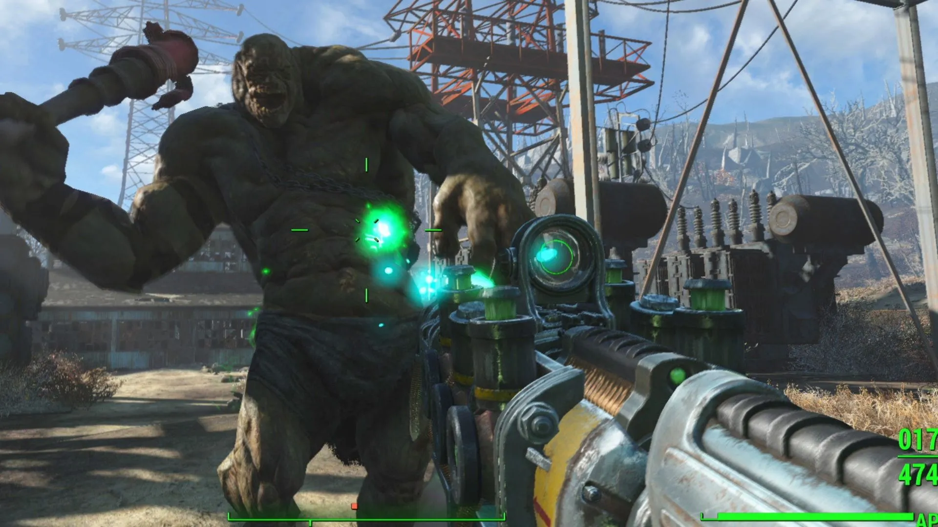 Bối cảnh hoang tàn trong Fallout 4, gợi ý về yếu tố sinh tồn và quản lý tài nguyên trong Survival mode