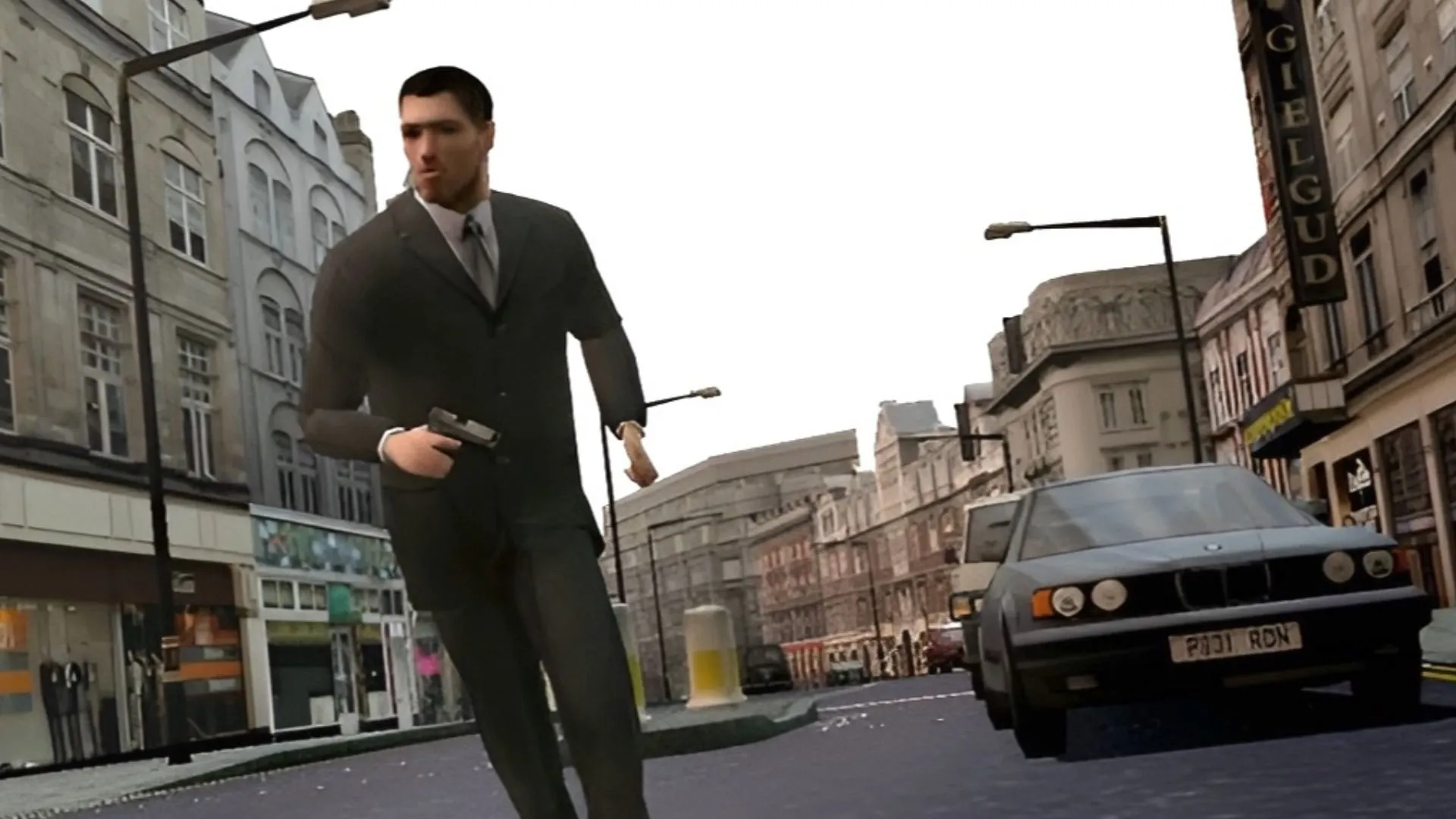 Bức ảnh The Getaway - khung cảnh đường phố London mô phỏng trong game