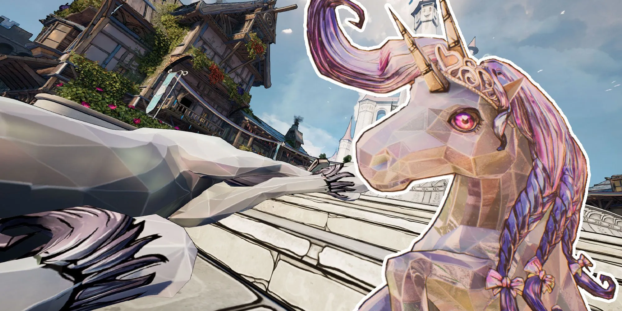 Cảnh Buttstallion và yếu tố hài hước của Tiny Tina's Wonderlands thể hiện sự pha trộn giữa loạt Borderlands và D&amp;D