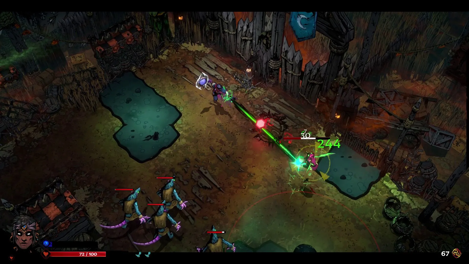 Cảnh chiến đấu trong Sworn cho thấy yếu tố cover và kỹ năng tầm xa