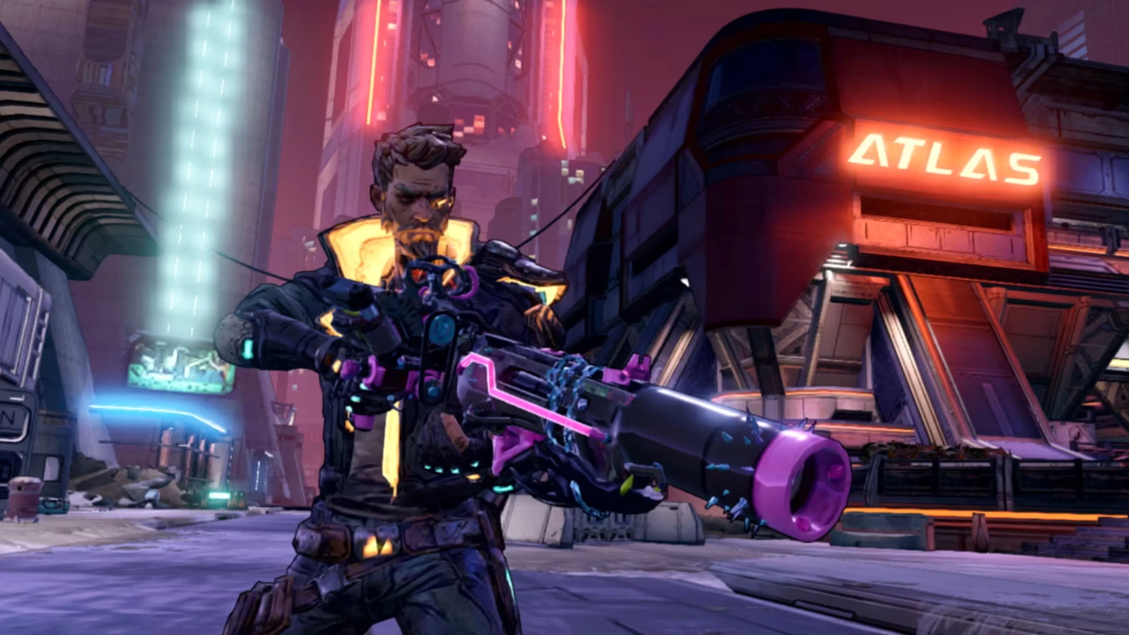 Cảnh gameplay Borderlands 4 — Pandora's Box, screenshot in-game thể hiện phong cách đồ họa và loot