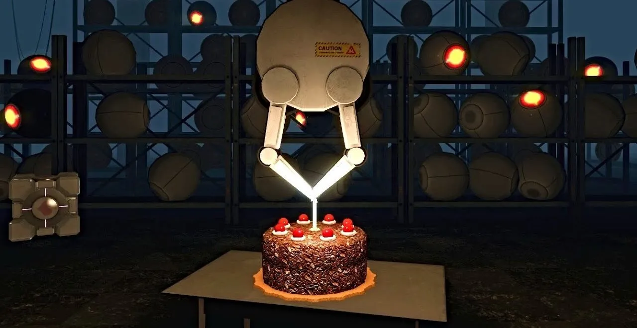 Cảnh kết thúc hé lộ &quot;bánh&quot; và ca khúc Still Alive trong Portal