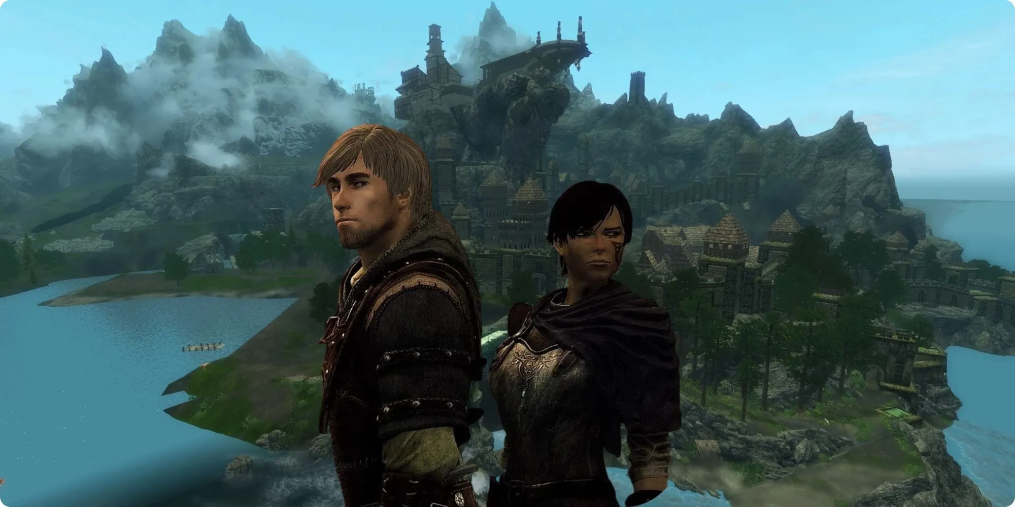 Cảnh u ám của Enderal, nhân vật đứng trước lựa chọn sinh tử