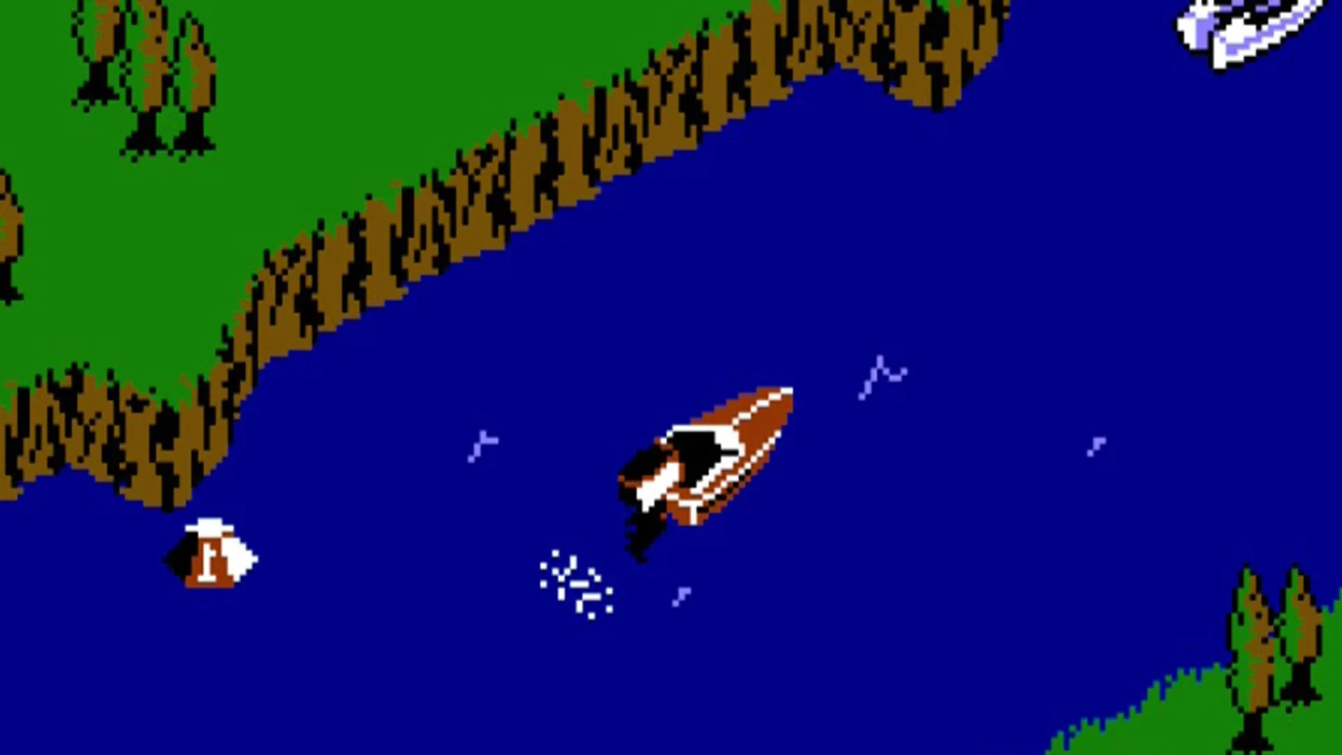 Cấp độ thuyền trong Cobra Triangle với chuyển động nhanh và hành động hỗn loạn