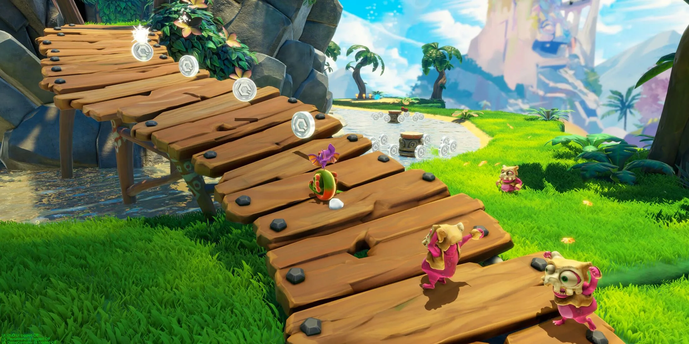 Cầu và kiến trúc trong world được làm lại tỉ mỉ