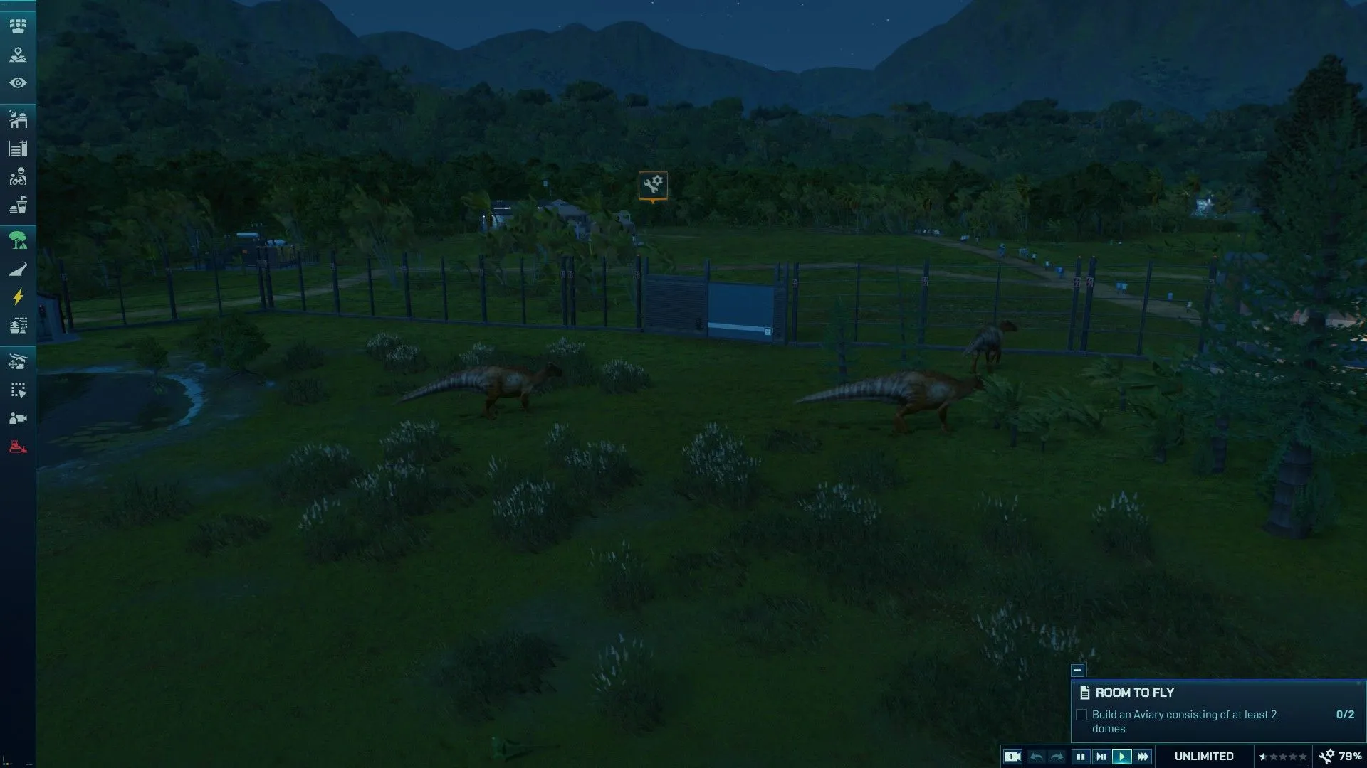 Chế độ Sandbox mở ra toàn quyền kiểm soát công viên, phù hợp cho người chơi sáng tạo và thử nghiệm hệ thống