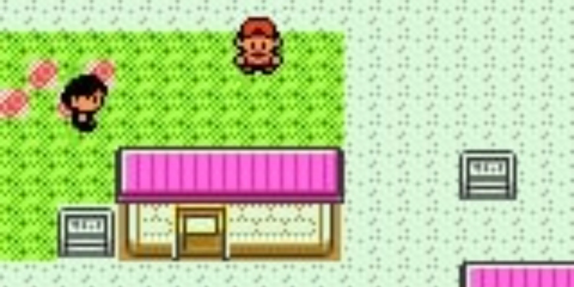 Cherrygrove City trong Pokémon Gold và Silver, khung cảnh Johto