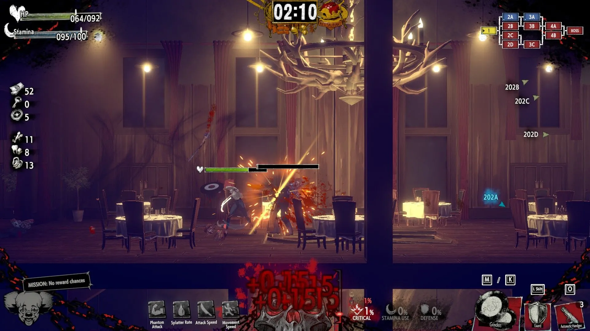 Chiến đấu với Grinders trong Hotel Barcelona