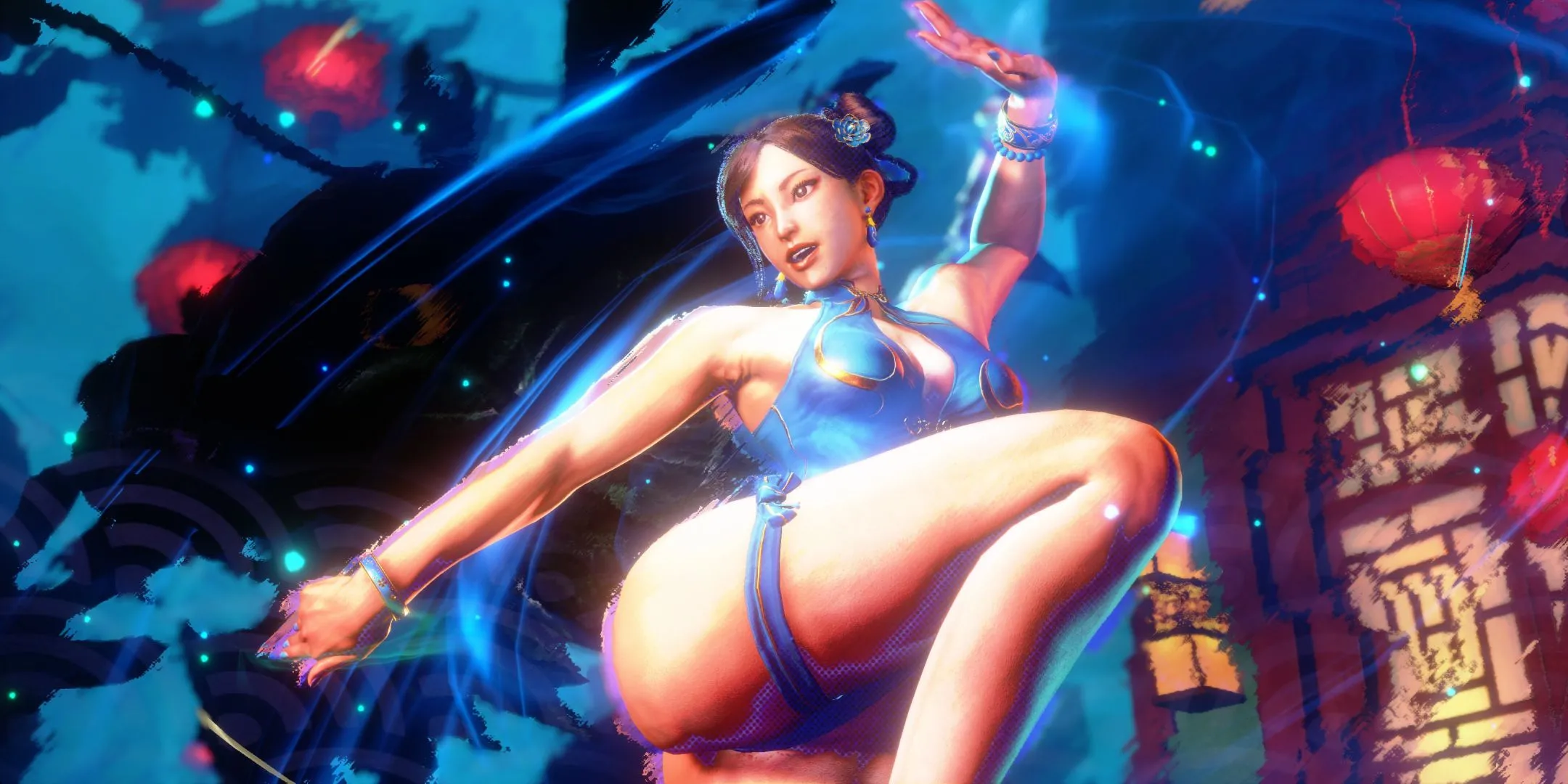 Chun-Li trong trang phục bơi của Street Fighter 6, biểu tượng thương hiệu thu hút người xem