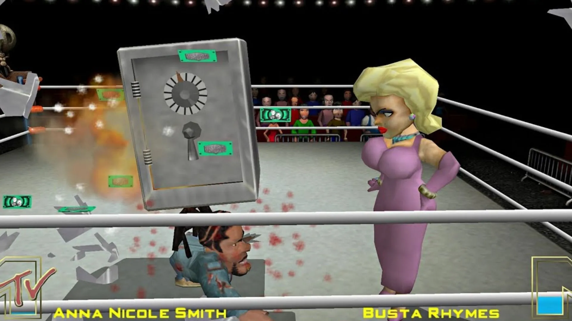 Claymation và bạo lực hài hước trong phiên bản game MTV Celebrity Deathmatch