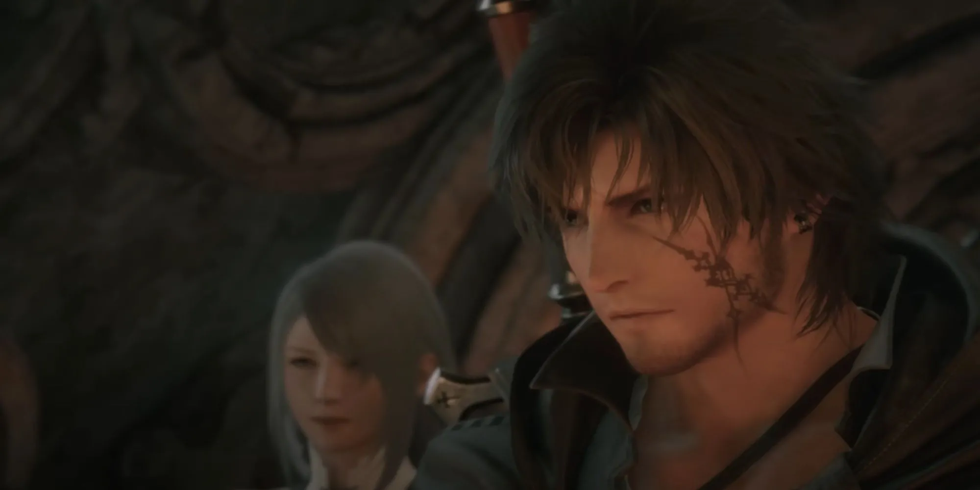 Clive và Jill trong khoảnh khắc bi tráng của Final Fantasy XVI, biểu tượng cho hy sinh cá nhân