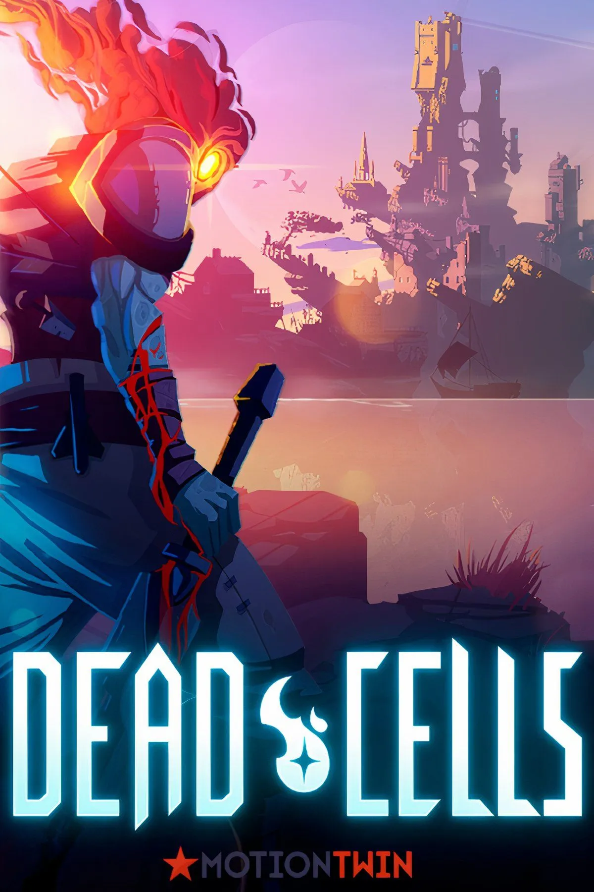 Collage Dead Cells thể hiện phong cách nghệ thuật và cập nhật nội dung của Motion Twin