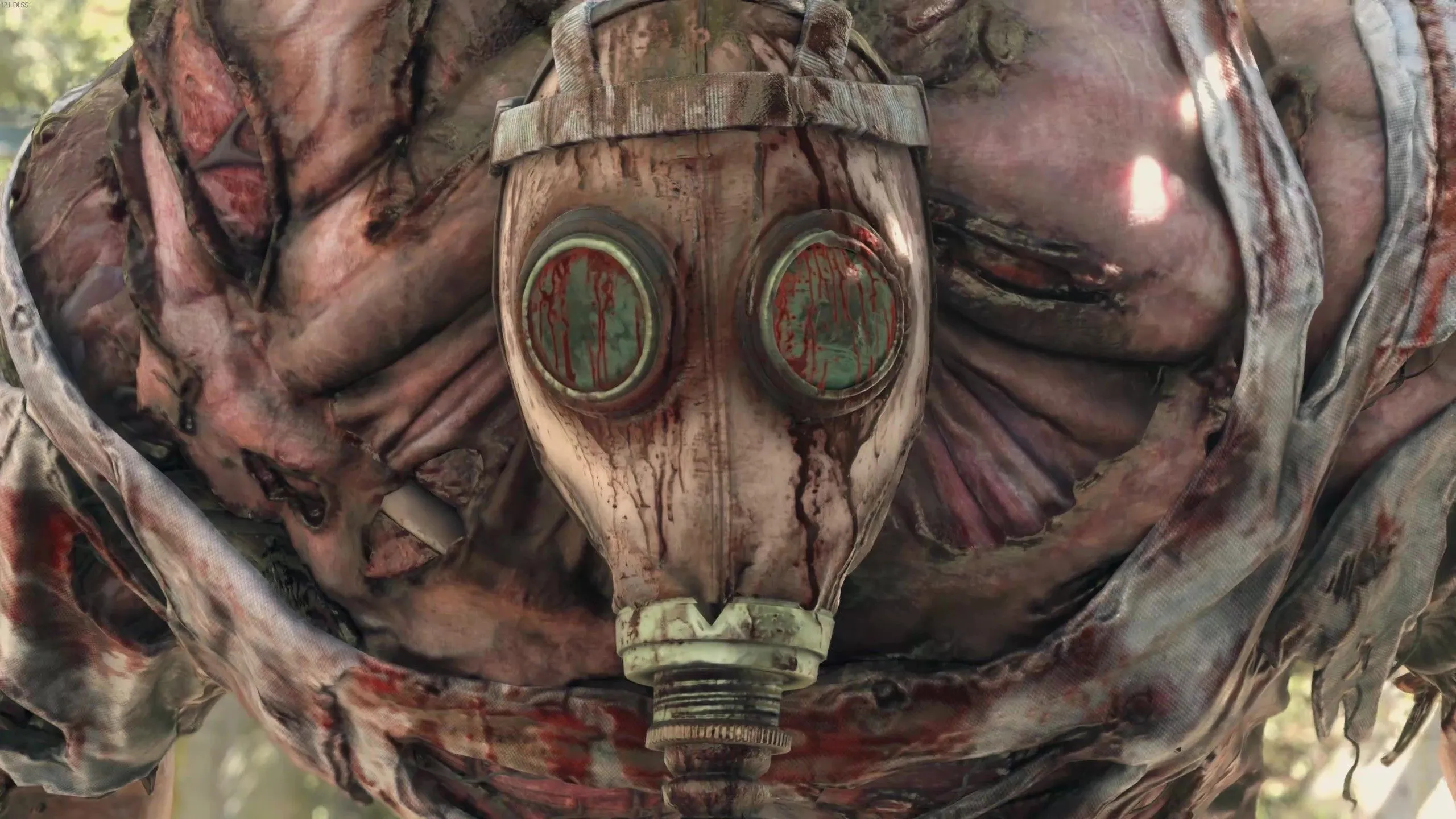 Colossus: boss kích thước khổng lồ bị suy giảm phòng thủ bởi toxin môi trường