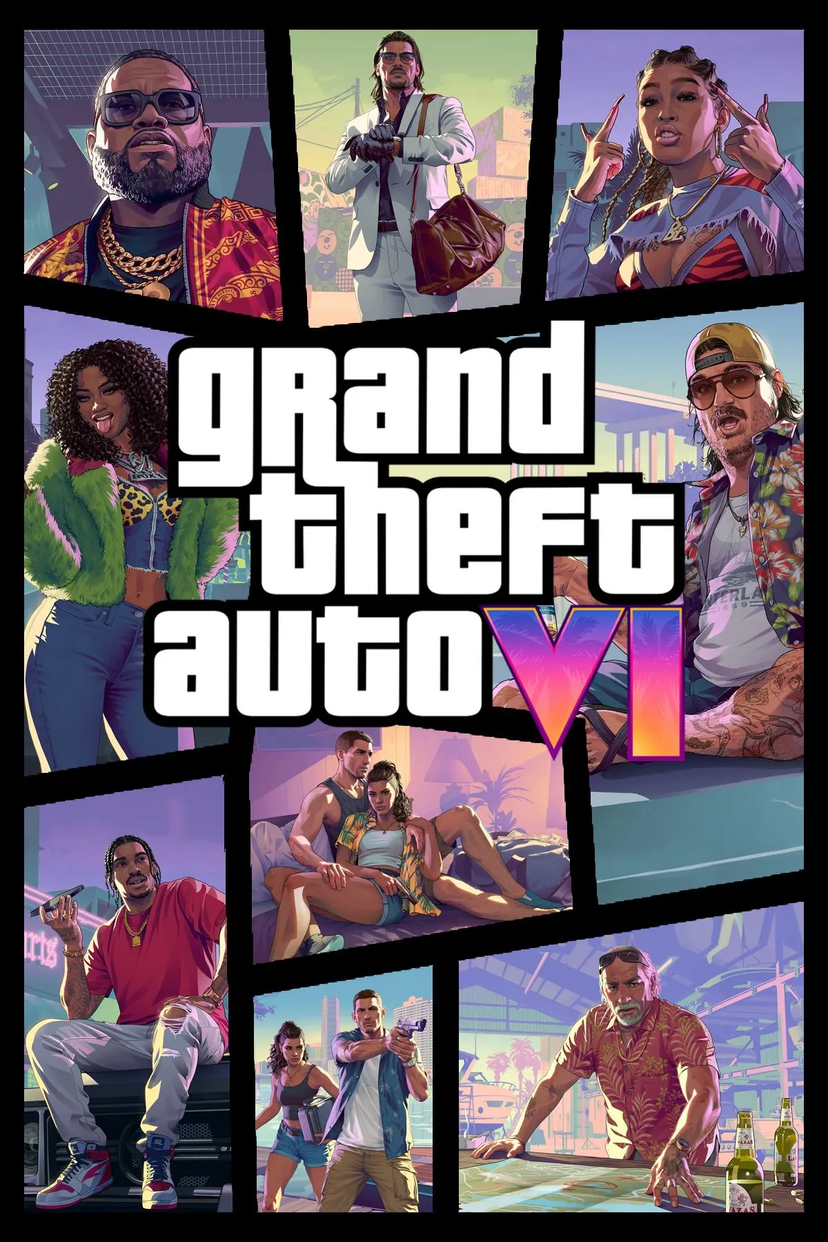 Cover art chính thức của GTA 6, ảnh bìa và thông tin phát hành